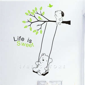 Wall stickers - Removable/ Reusable Large