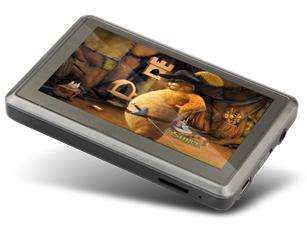 3.6'' High Definition Mp5 player watch HD movies,music and more!! with sd card slot  &4GB onboard!!!