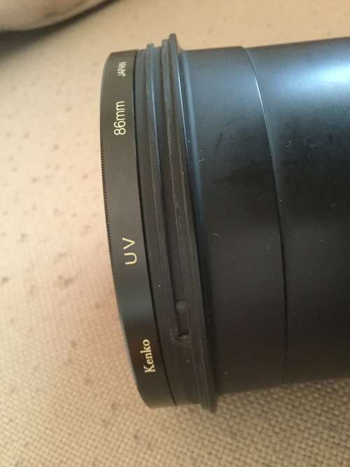 Sigma 150-500 Canon fit lens with carry bag