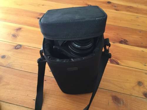 Sigma 150-500 Canon fit lens with carry bag