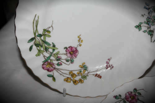 Vintage MINTON Dainty Sprays Bone China S511 Plate 200mm- 4 available-bid for 1 plate