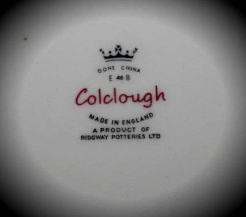 21pc Colclough Bone China made in England 6 trio's and more Product of Ridgway Potteries LTD