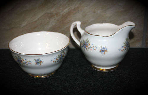 21pc Colclough Bone China made in England 6 trio's and more Product of Ridgway Potteries LTD