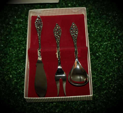 3 piece elwezetta boxed set made in Holland Royal Dutch Silverworks