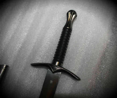 Hand Grafted Dagger with Sheath Stainless steel  395x95mm - blade 247mm Made in China