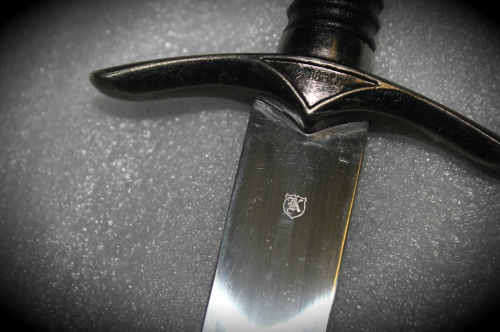 Hand Grafted Dagger with Sheath Stainless steel  395x95mm - blade 247mm Made in China