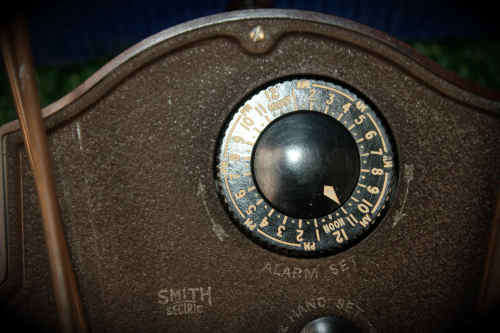 Vintage Smith Sectric Electric Clock made in England Not tested( not standard plug)