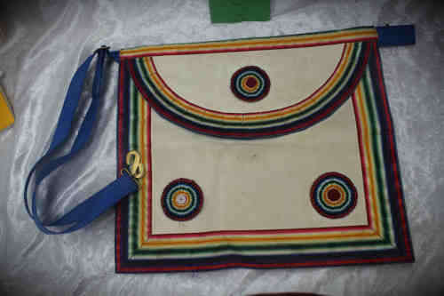 Masonic Royal Ark Mariner Apron 388x338mm and Ritual No 1 book