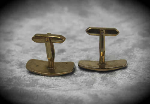 Pair of Vintage  Cufflinks - Racing Horses ?