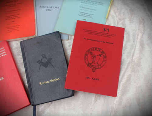 a Collection of Masonic books