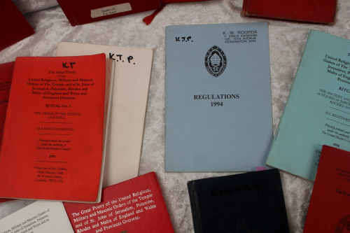 a Collection of Masonic books