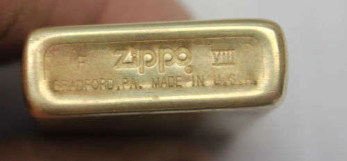 2 Vintage brass Zippo Lighters Made in USA Bradford 1 from 1937-1950 and one from 1992 see condition