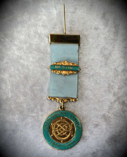 Masonic Centenary Jewel -Fordsburg Lodge 1989-1999 No 2718