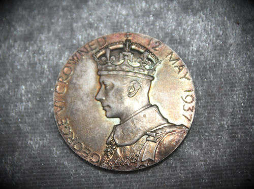 Commemorative issue- King Edward 8 coronation 12th May 1937 SILVER MEDAL
