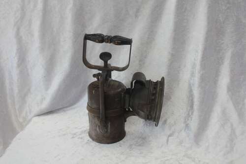 Antique -SOUTH AFRICAN RAILWAYS-SAR-FORmERI- Sodium Carbide Lamp