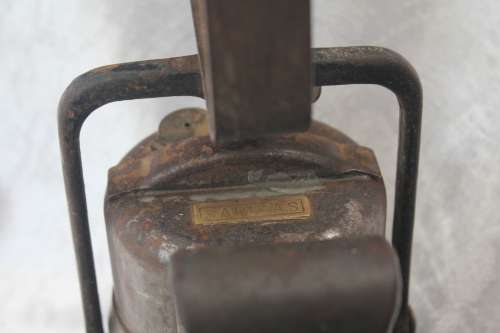 Antique -SOUTH AFRICAN RAILWAYS-SAR-FORmERI- Sodium Carbide Lamp