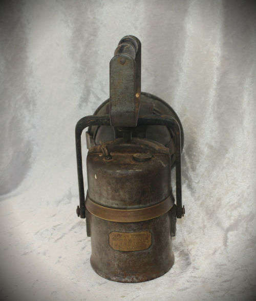 Antique -SOUTH AFRICAN RAILWAYS-SAR-FORmERI- Sodium Carbide Lamp
