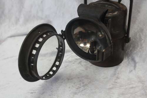 Antique -SOUTH AFRICAN RAILWAYS-SAR-FORmERI- Sodium Carbide Lamp