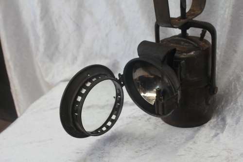 Antique -SOUTH AFRICAN RAILWAYS-SAR-FORmERI- Sodium Carbide Lamp