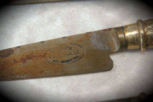 4 Vintage Tandil El Chaja Gaucho boot Daggers Made in Argentina