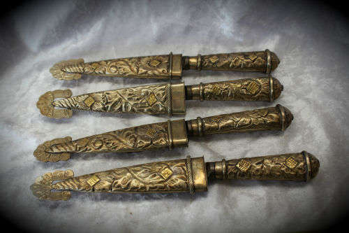 4 Vintage Tandil El Chaja Gaucho boot Daggers Made in Argentina