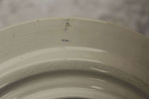 Antique ceramique maestricht Porcelain Plate - 250mm- Made in Holland