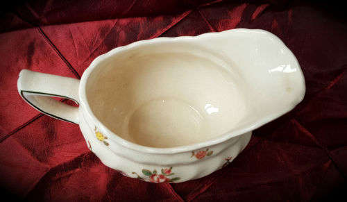 Antique 1912-1956 Royal Doulton OLD-LEEDS-SPRAYS Creamer D-6203