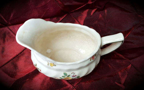 Antique 1912-1956 Royal Doulton OLD-LEEDS-SPRAYS Creamer D-6203