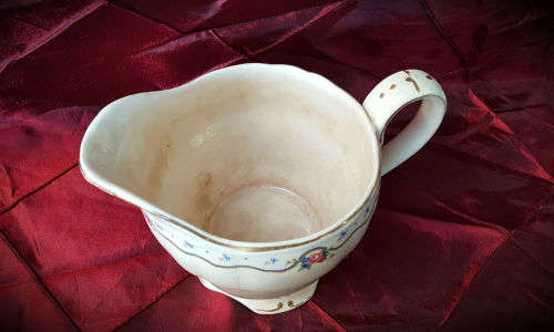 Vintage Grindley Creamer Marlborough ROYAL PETAL 120x178x125mm -see Condition