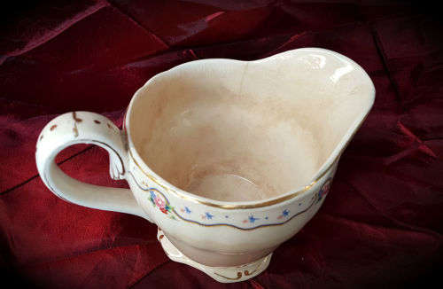 Vintage Grindley Creamer Marlborough ROYAL PETAL 120x178x125mm -see Condition