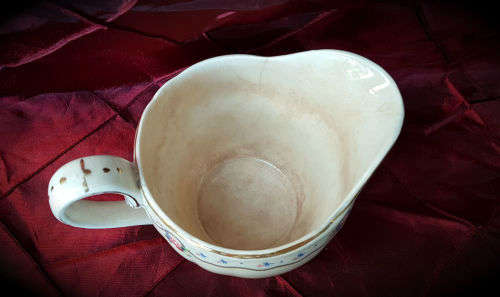 Vintage Grindley Creamer Marlborough ROYAL PETAL 120x178x125mm -see Condition