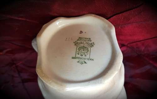 Vintage Grindley Creamer Marlborough ROYAL PETAL 120x178x125mm -see Condition