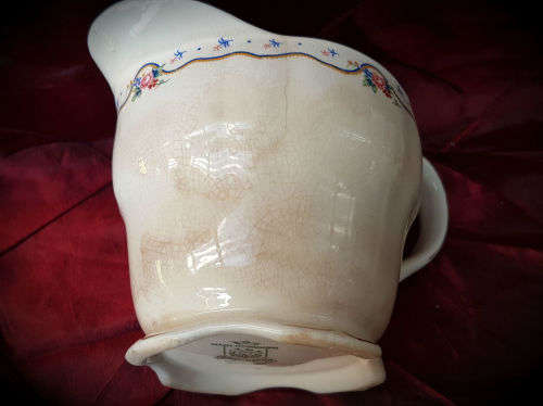 Vintage Grindley Creamer Marlborough ROYAL PETAL 120x178x125mm -see Condition