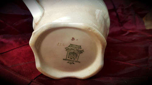 Vintage Grindley Creamer Marlborough ROYAL PETAL 120x178x125mm -see Condition