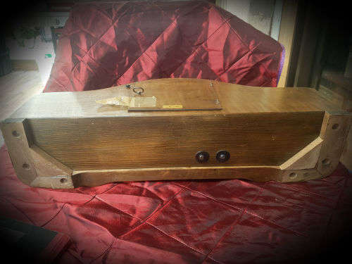 Original-Mauthe-Mantel-Clock Made in Germany reward for 20 years service in 1958 by copper mines