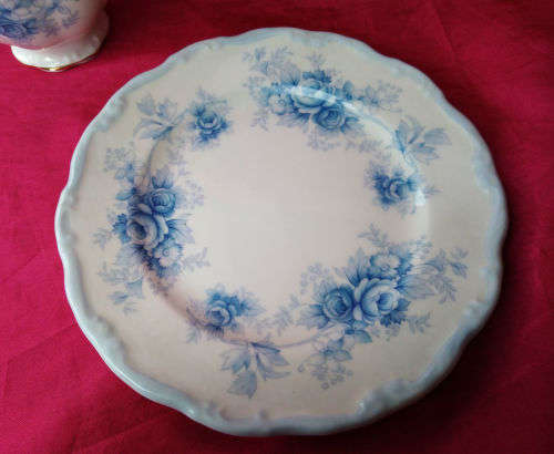 1981 Royal Albert Tiffany Duo Bone China made in England- Cup and Side plate. 2  available