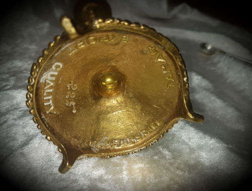 Vintage Tamar Brass Shabbat Candlesticks Made In Israel- 240mm