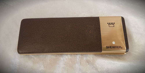 Vintage White Dot Sheaffer 444-Med Fountain Pen Made in the USA -In origana lcase -looks unused