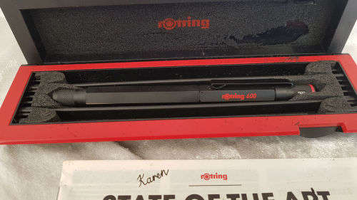Vintage ROTRING 600 Fountain Pen in origanal box - no ink