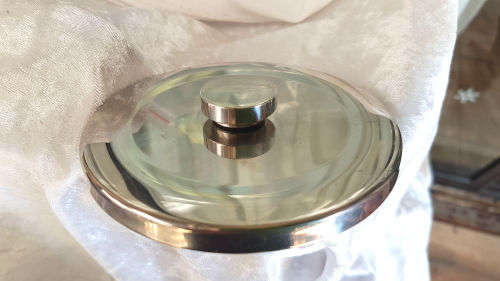 Unused Original Carol Boyes Hot Pot - Man- 224mm- double walled stainless steel still in box