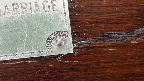 1930's Vintage Cutlery wooden Cabinet Sterling Silver engraved Plate plus 13 odd Bone Handle Cutlery