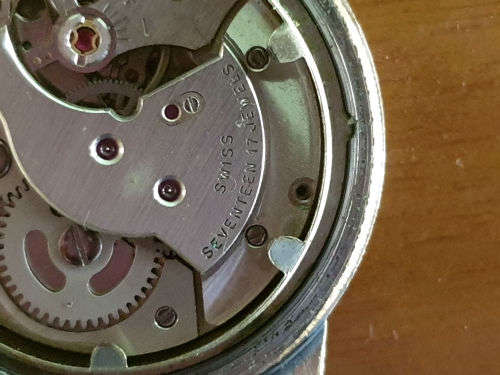 Vintage Rotary Incabloc 17 Jewels Swiss Made mechanical watch - working