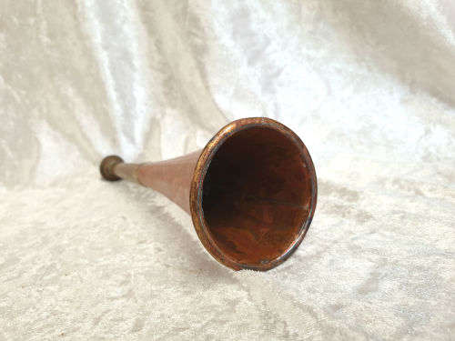 Antique/Vintage Brass and Copper Ship Fog Horn 260x165mm