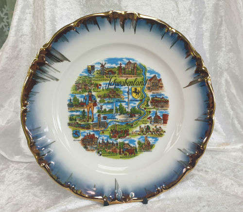Vintage  Winterling Schwarzenbach Bavaria Plate - 255mm -Germany