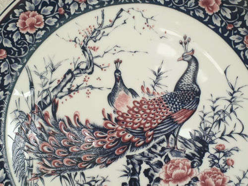 Hand Decorated YAMAGUCHI Imperial Imari plate Limited Collectors series 264mm-JAPAN