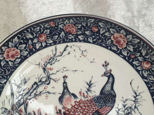 Hand Decorated YAMAGUCHI Imperial Imari plate Limited Collectors series 264mm-JAPAN