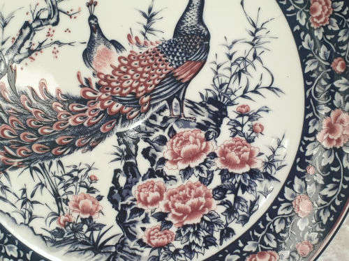 Hand Decorated YAMAGUCHI Imperial Imari plate Limited Collectors series 264mm-JAPAN