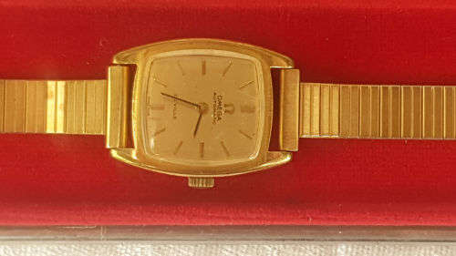 Vintage OMEGA De Ville Automatic Ladies watch in Omega Box -Working