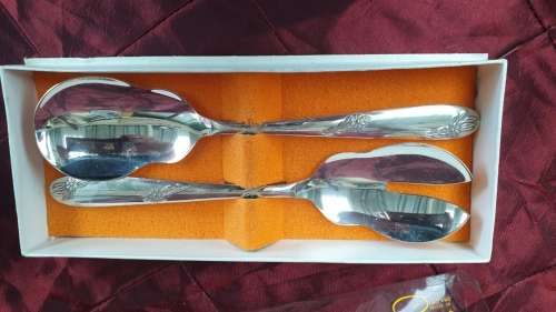 Angora EPNS Serving set - Silver Plated  220mm-Angora EPNS Serving set - Silver Plated  220mm-Made i