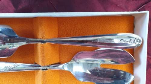 Angora EPNS Serving set - Silver Plated  220mm-Angora EPNS Serving set - Silver Plated  220mm-Made i